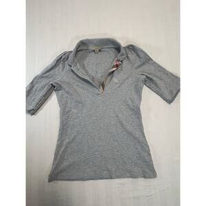 Burberry Brit women’s gray polo top